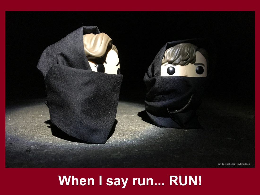 when i say run